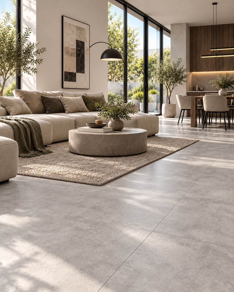 AZULEJO CEMENTO CM 60X60 (PORCELANICO)