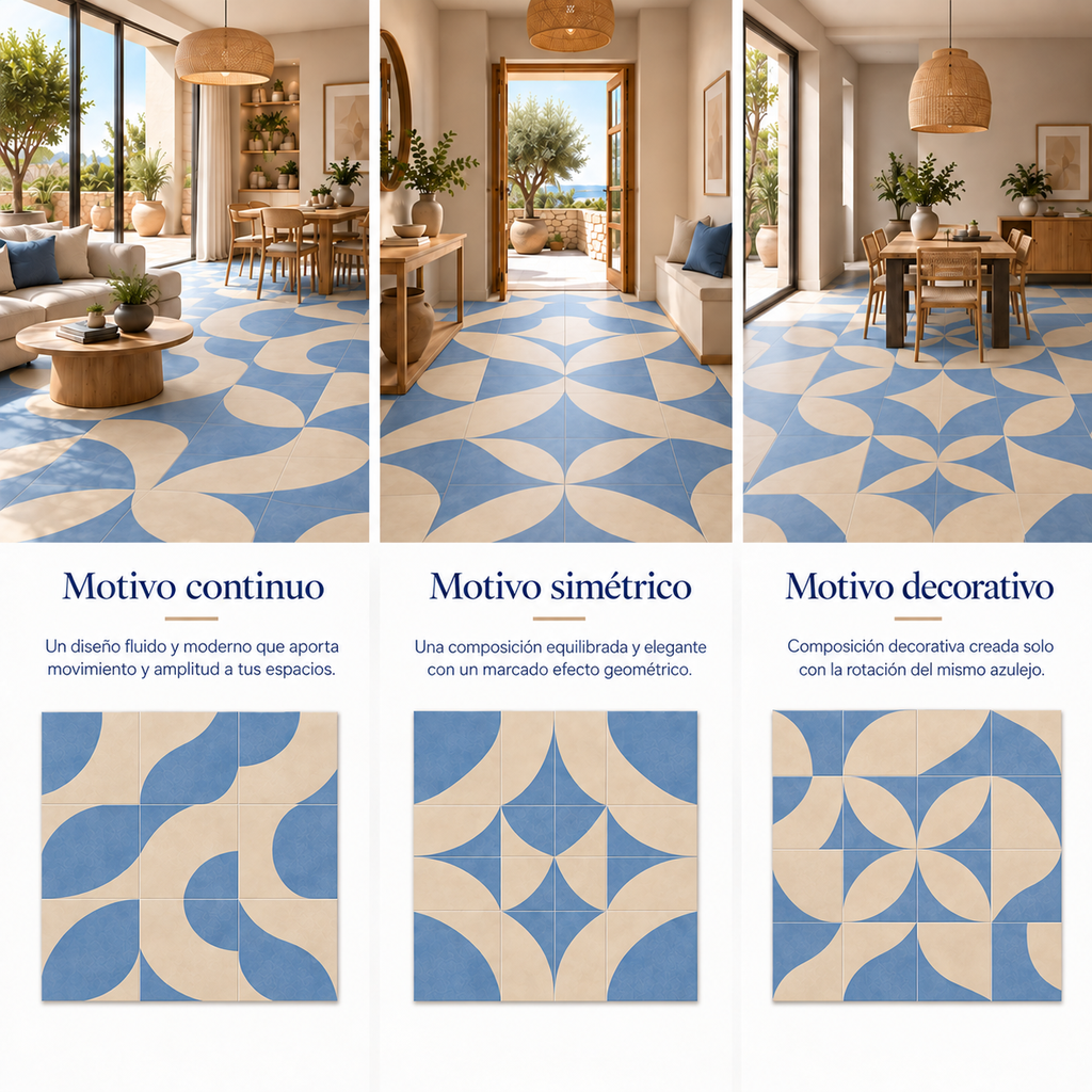 AZULEJO EASY PATTER 45X45 (PASTA ROJA )