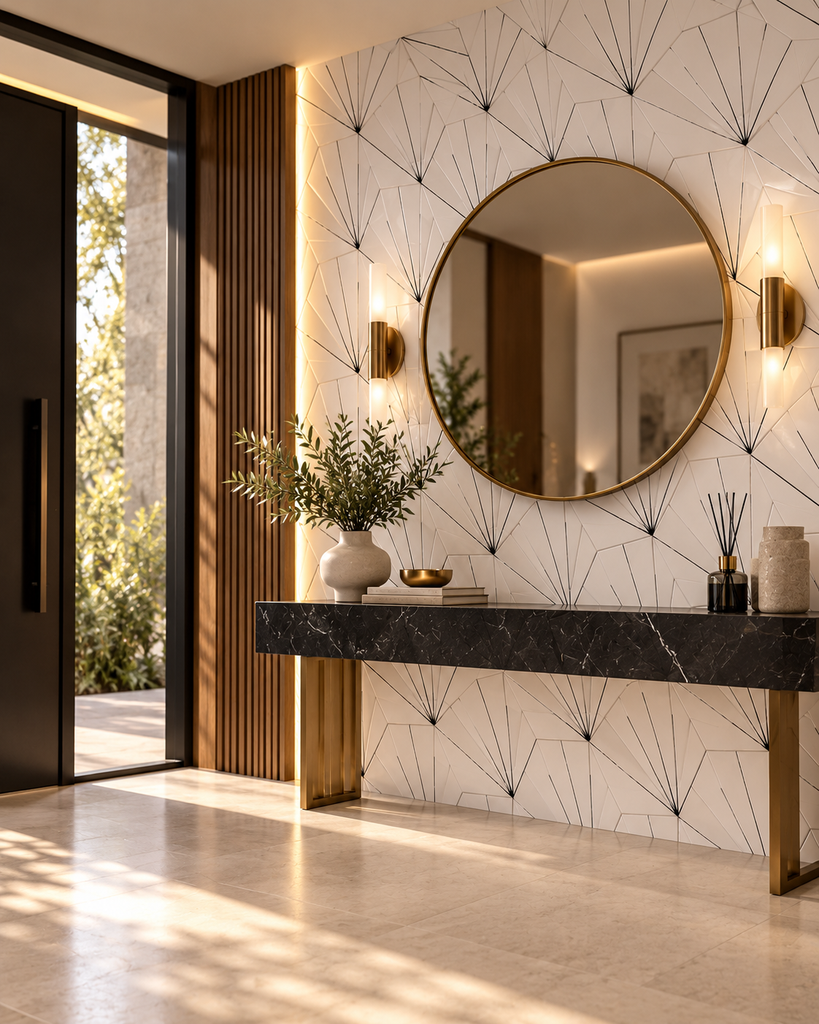 AZULEJO VENUS WHITE 28X33 (PORCELANICO)