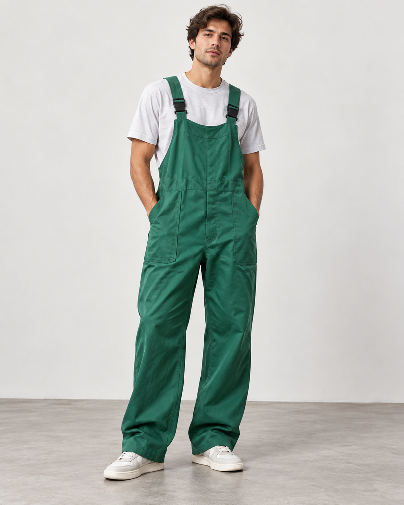 OVERALL DE TRABAJO VERDE