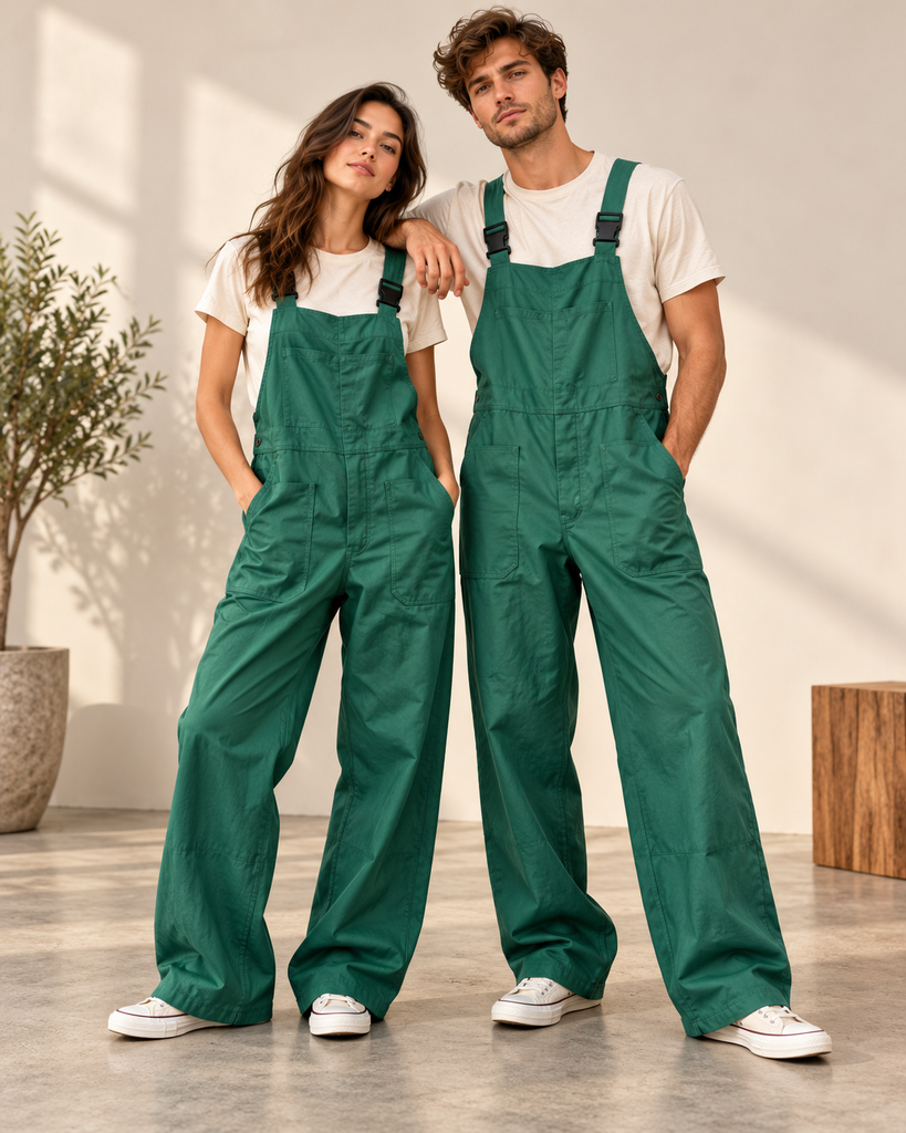 OVERALL DE TRABAJO VERDE