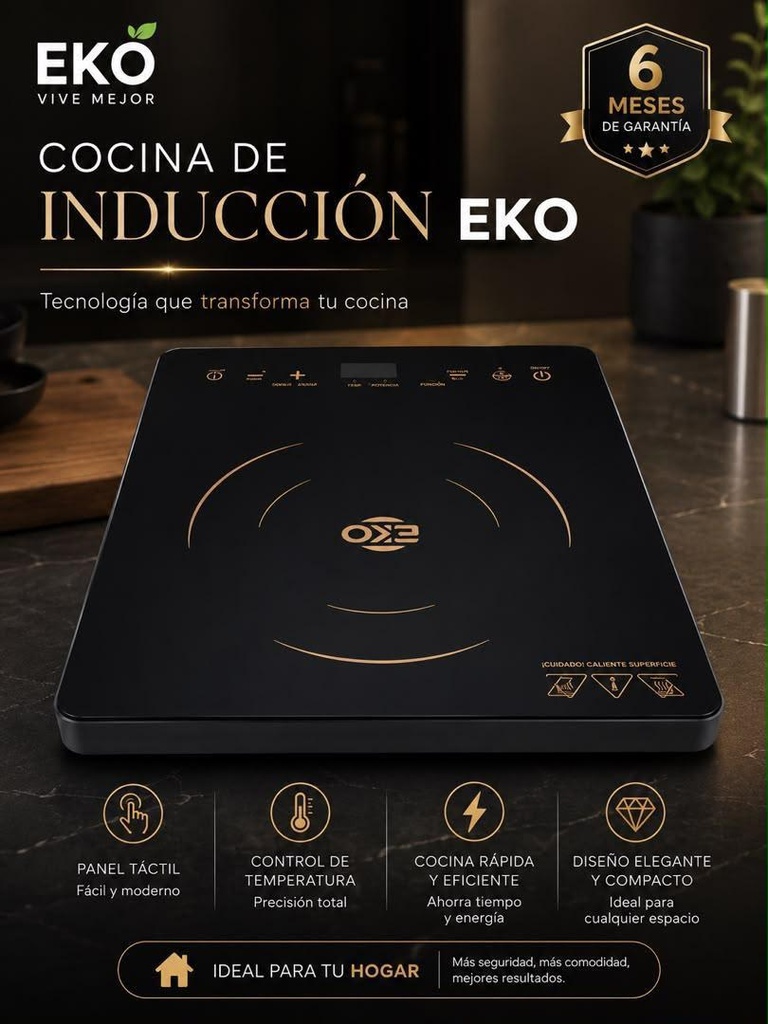 COCINA A INDUCCION (1 ORNILLA)