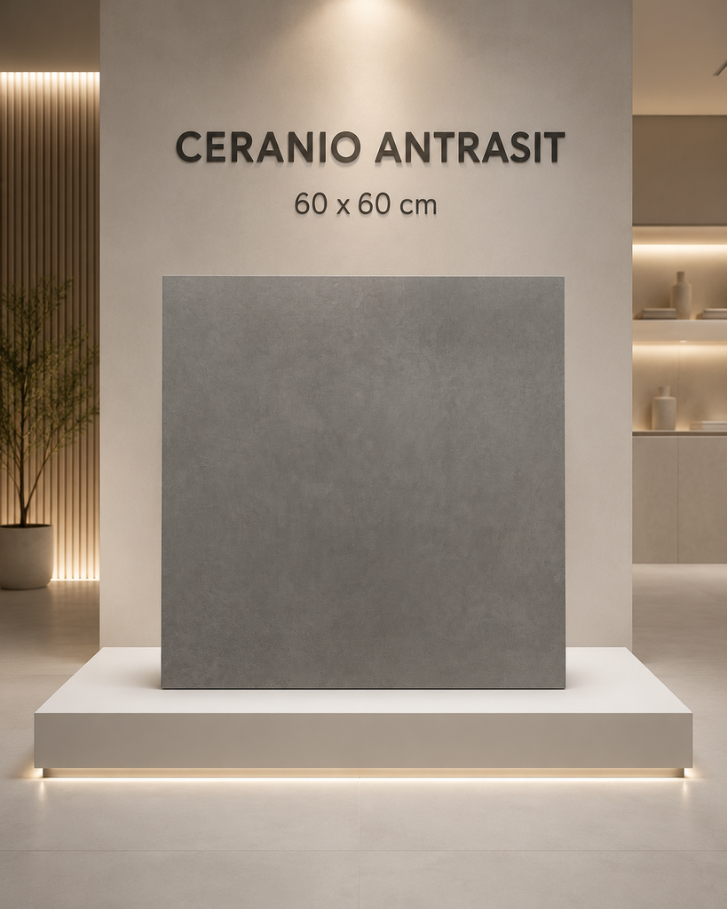 AZULEJO GERANIO ANTRACITE 60X60 PORCELANICO(POR CAJA)