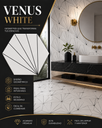 AZULEJO VENUS WHITE 28X33 (PORCELANICO)