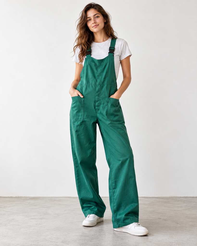 OVERALL DE TRABAJO VERDE